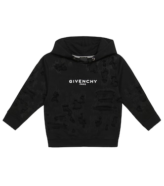 Sudadera en mezcla de algodón con logo | Givenchy Kids