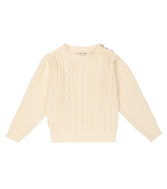 Aliou cable-knit cotton sweater | Louise Misha