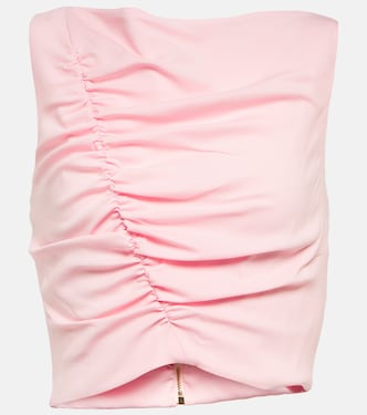Ruched crop top | Versace