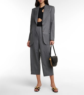 Wool flannel blazer | Stella McCartney