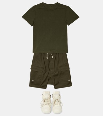 Camiseta en punto fino de algodón | Rick Owens Kids