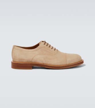 Suede Derby shoes | Brunello Cucinelli
