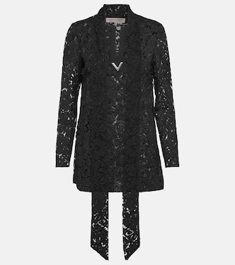Guipure lace top | Valentino