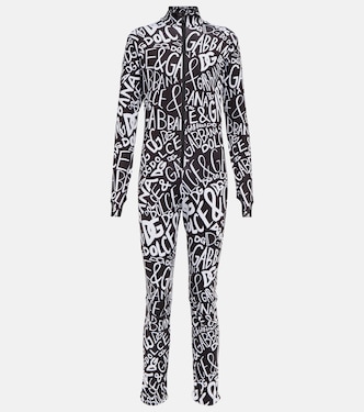 Logo-print ski jumpsuit | Dolce&Gabbana