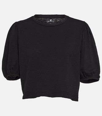 Top Hilary aus einem Baumwollgemisch | Velvet