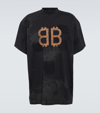 T-Shirt Skater aus Baumwoll-Jersey | Balenciaga