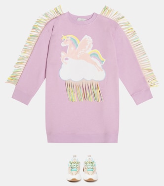 Robe imprimée en coton | Stella McCartney Kids
