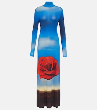 Robe longue imprimée | Rabanne