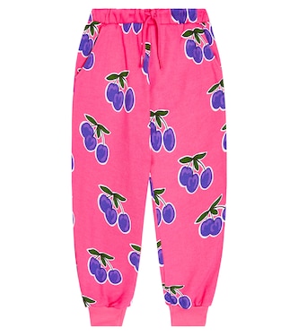 Jogginghose Plum aus Baumwoll-Jersey | Mini Rodini