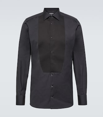 Camicia Plastron in cotone | Dolce&Gabbana