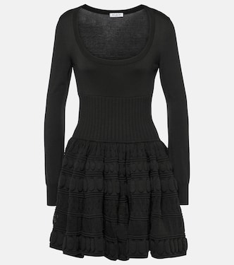 Minikleid Crinoline aus einem Wollgemisch | Alaïa