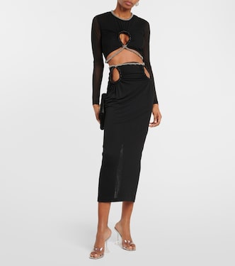 Top raccourci à ornements | Dion Lee