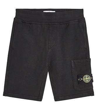 Shorts aus Baumwoll-Jersey | Stone Island Junior