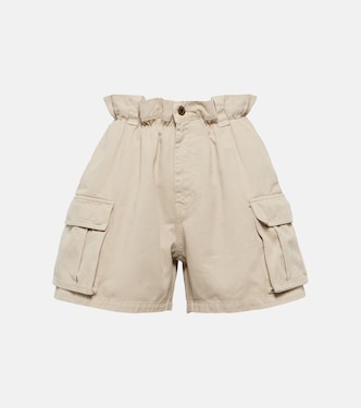 High-Rise-Cargoshorts aus Baumwolle | Miu Miu