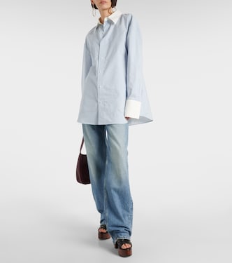 Camicia in cotone a righe | Saint Laurent