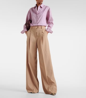 Weite Hose aus Wolle | Sportmax