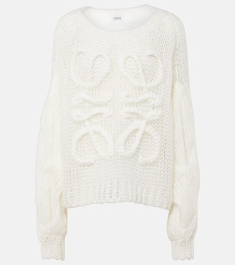 Jersey de mezcla de lana con anagrama | Loewe