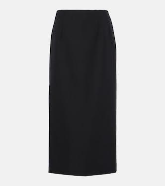 Jupe crayon en laine vierge | Valentino