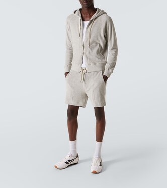 Sudadera con capucha en mezcla de algodón | Tom Ford