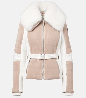 Gitu faux fur-trimmed ski jacket | Fusalp