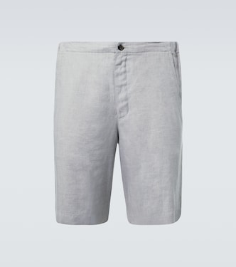 Nolan flax Bermuda shorts | Loro Piana