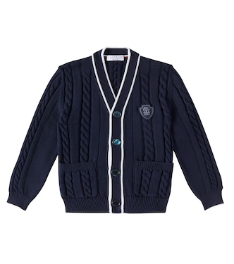 Cardigan in cotone | Brunello Cucinelli Kids