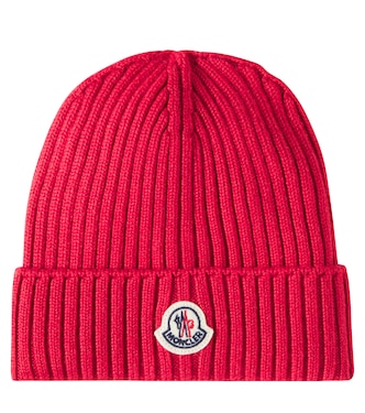 Logo wool beanie | Moncler Enfant
