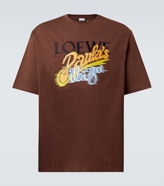 Paula's Ibiza printed cotton jersey T-shirt | Loewe