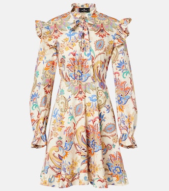 Robe midi imprimée en coton | Etro