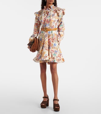 Printed cotton minidress | Etro
