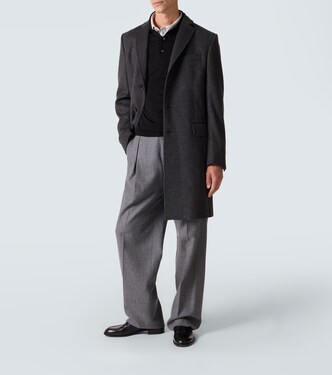 Wool and cashmere-blend coat | Zegna
