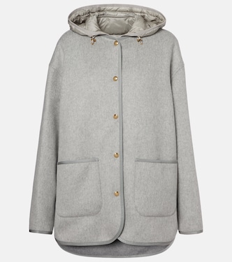 Daunenjacke aus Wolle und Kaschmir | Moncler