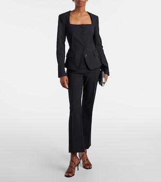 Marlowe crêpe blazer  | Simkhai