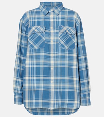 Plaid cotton twill shirt | Polo Ralph Lauren