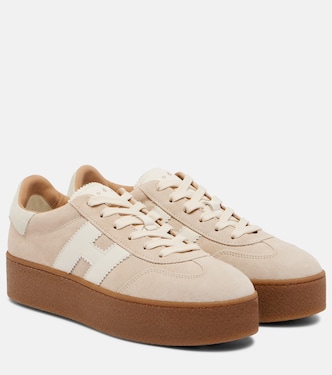 Baskets Hogan Cool à plateforme en daim | Hogan