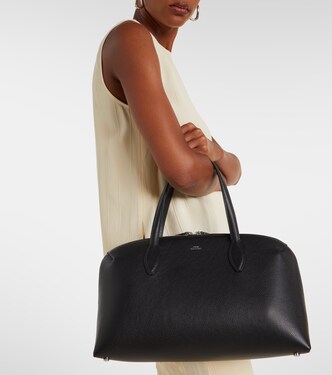Lounge Medium leather tote bag | Toteme