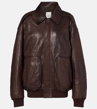 Chaqueta bomber Johnson de piel | Calvin Klein