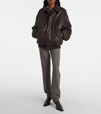 Bomber Johnson in pelle | Calvin Klein