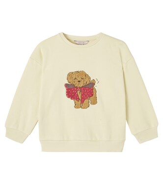 Sweatshirt Puppy aus einem Baumwollgemisch | Konges Sløjd