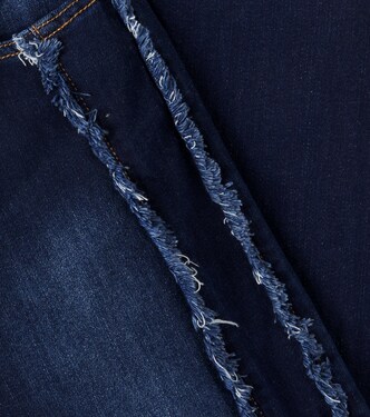 x Hello Kitty patchwork straight jeans | Monnalisa