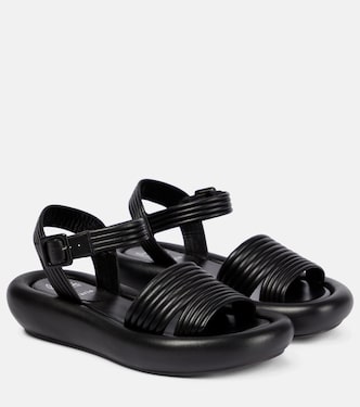 Manolasummer皮革凉鞋 | Christian Louboutin