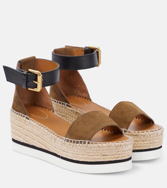 Espadrilles Glyn aus Veloursleder | See By Chloé