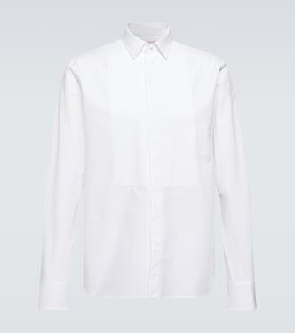 Pleated cotton shirt | Valentino