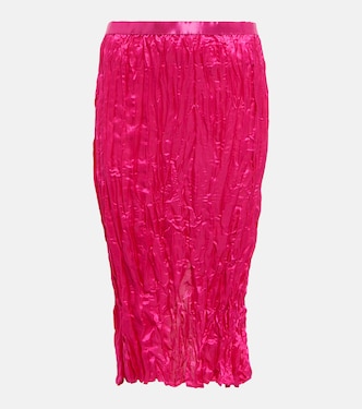 Falda midi de satén | Acne Studios