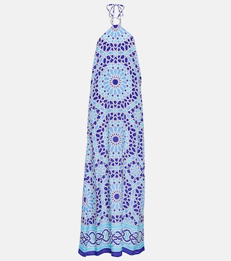 Asher printed halterneck maxi dress | Alexandra Miro