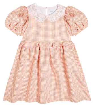 Checked linen dress | Paade Mode