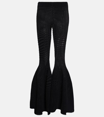 Pantaloni flared a vita alta | Alaïa