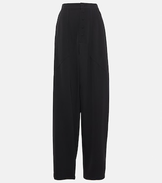 Pantalon tapered à taille haute en laine | Stella McCartney