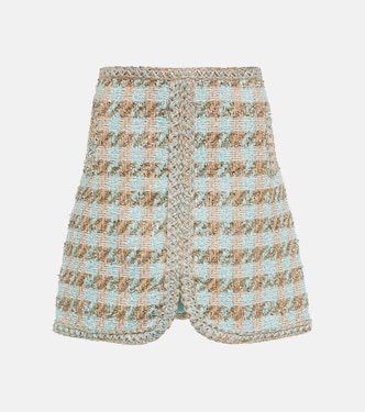 Minifalda de tweed de tiro alto | Giambattista Valli