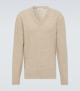 Pullover in lana con scollo a V | Lemaire
